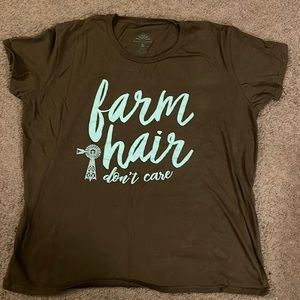 Farm Hair Don’t Care 🤷🏻‍♀️ T-Shirt